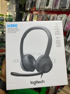 Logitech Noise Cancellation Headset(H390)