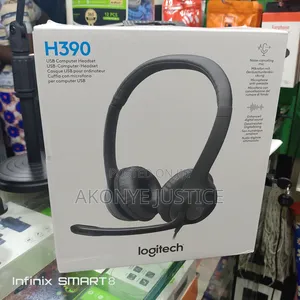 Logitech Noise Cancellation Headset(H390)