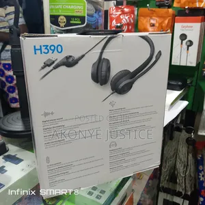 Logitech Noise Cancellation Headset(H390)