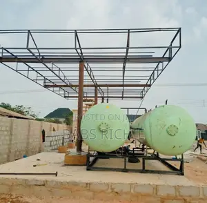 Double 2.5mt Lpg Skid Plant Station, Complete Setup (5mt Total)