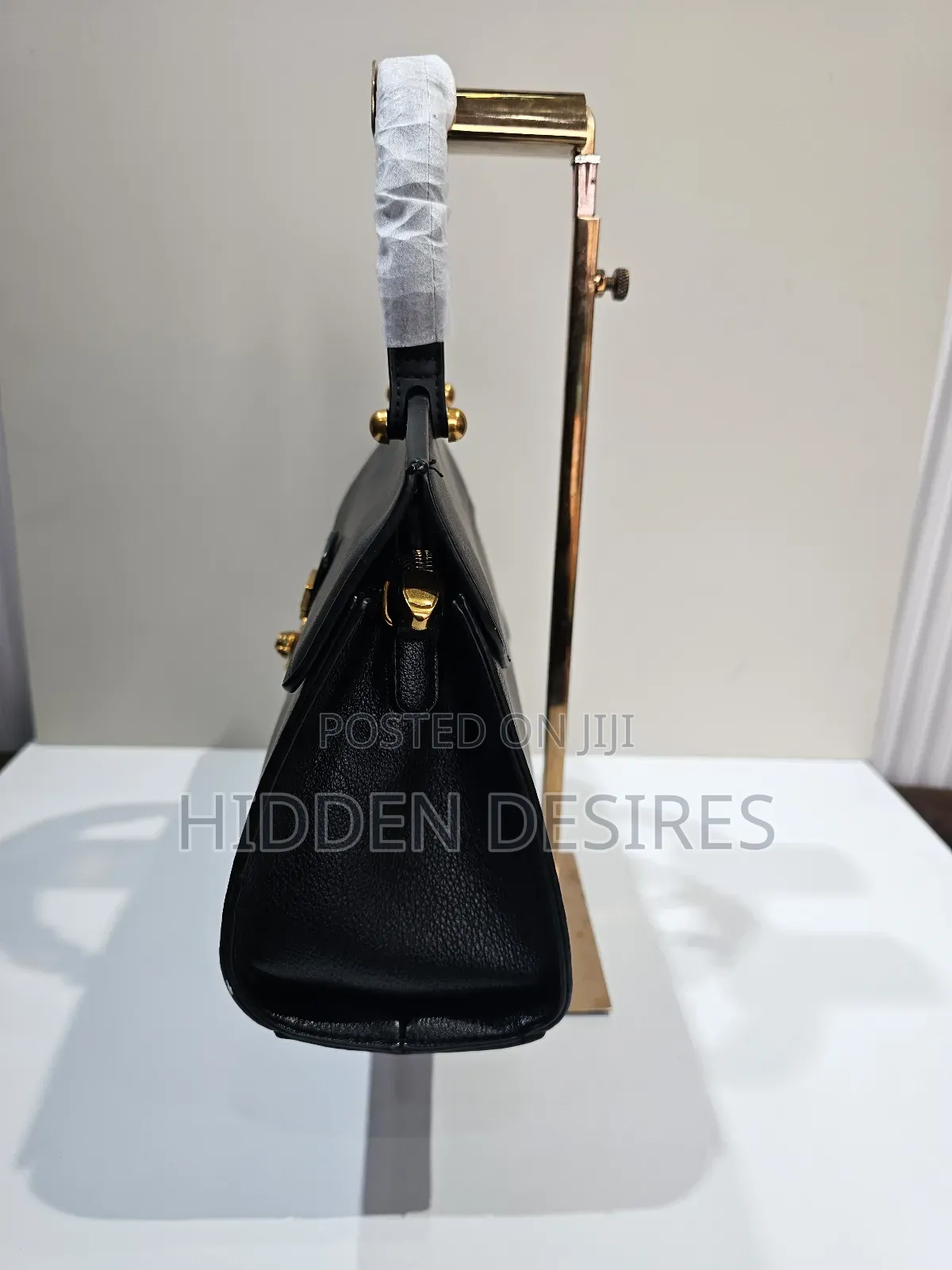 Top Handle Bag- Black