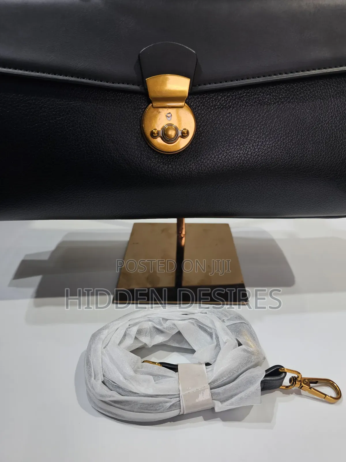 Top Handle Bag- Black