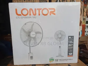 Lontor 18” Rechargeable Standing Fan | CTL-Cf056wr-18 U