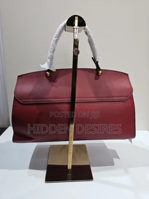 Top Handle Work Bag- Wine
