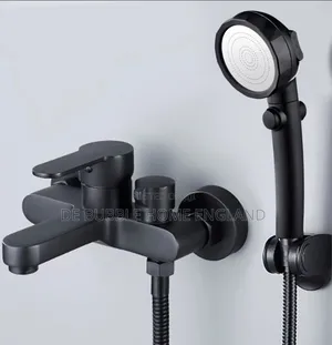 Bath Mixer Tap Black