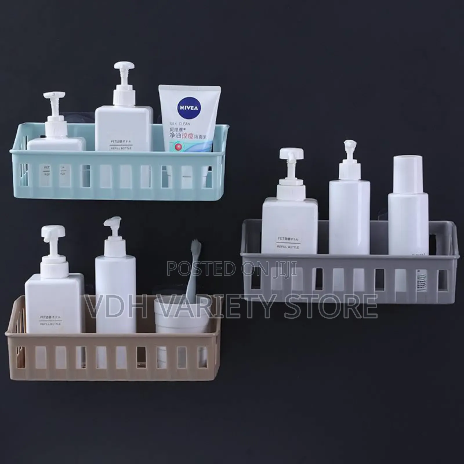 Quality Thick Wall Bathroom Shelf