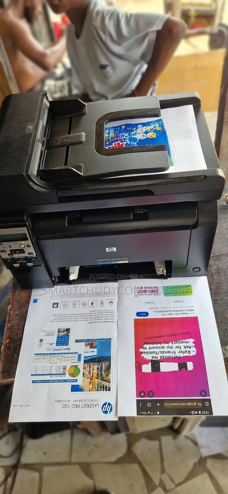 Hp Laserjet Pro100 M175 MFP