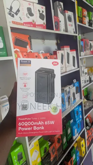 Itel 60,000mah Power Bank At Best Prices