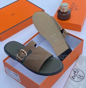 Men's Casual Leather Slippers
