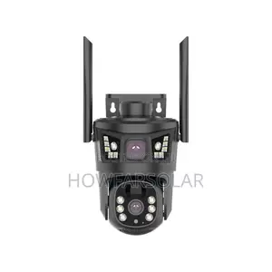 Aov Yoosee Dual Lens CCTV Camera 4g,Solar Powered With Battery Backup