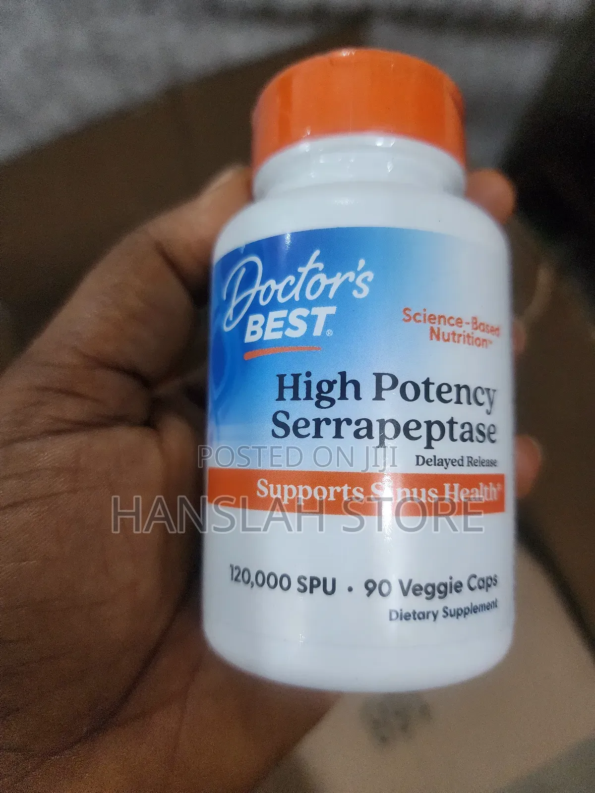 Doctor's Best Serrapeptase 120,000spu*90caps