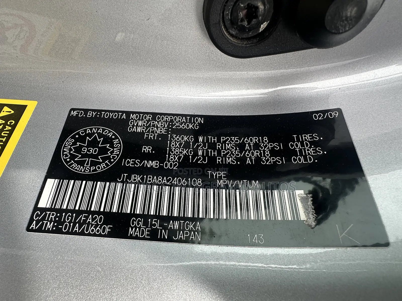 Lexus RX 2010 Silver
