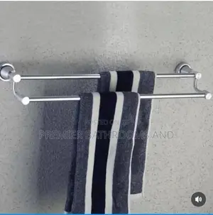 Double Aluminum Towels Rail