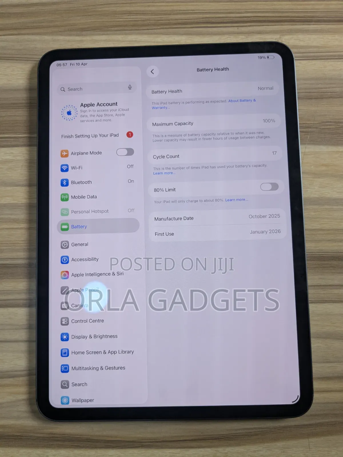 Apple iPad Pro 11 (2025) 256 GB Black
