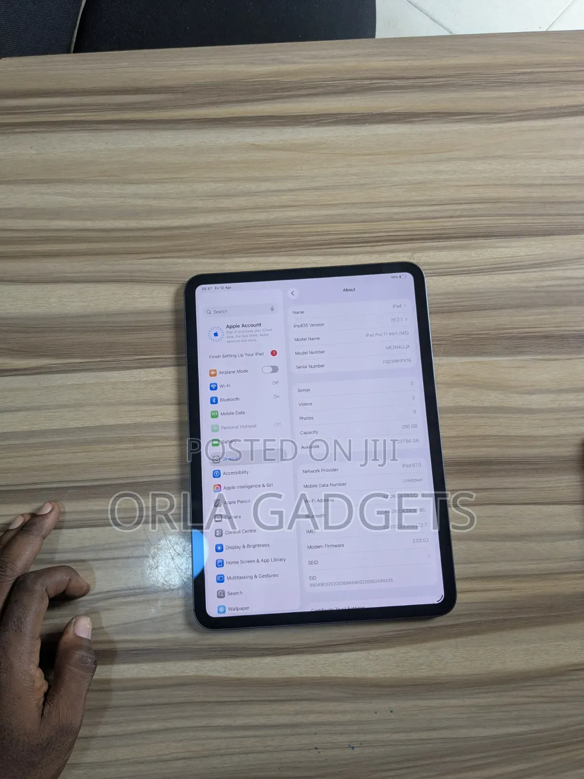 Apple iPad Pro 11 (2025) 256 GB Black
