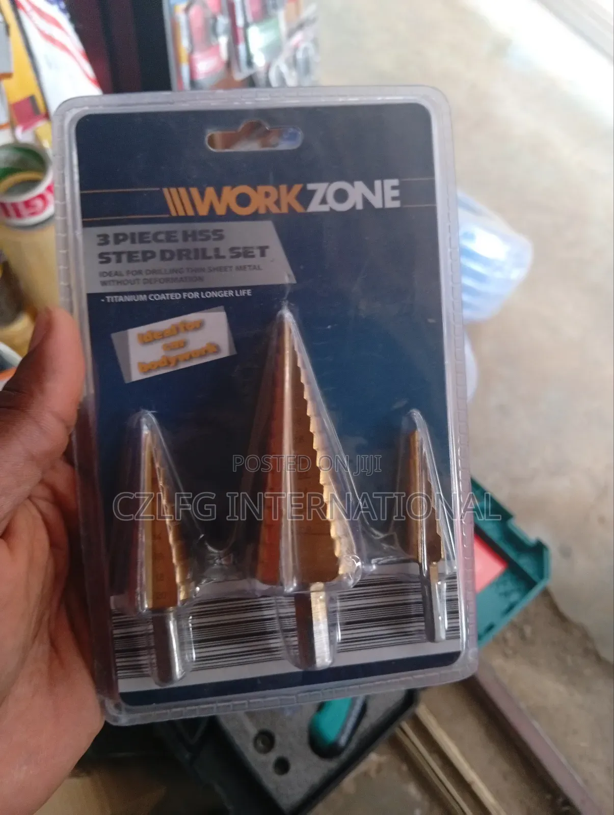 3pcs HSS Step Drill Set