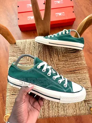 Converse-style Canvas Low Top Sneakers