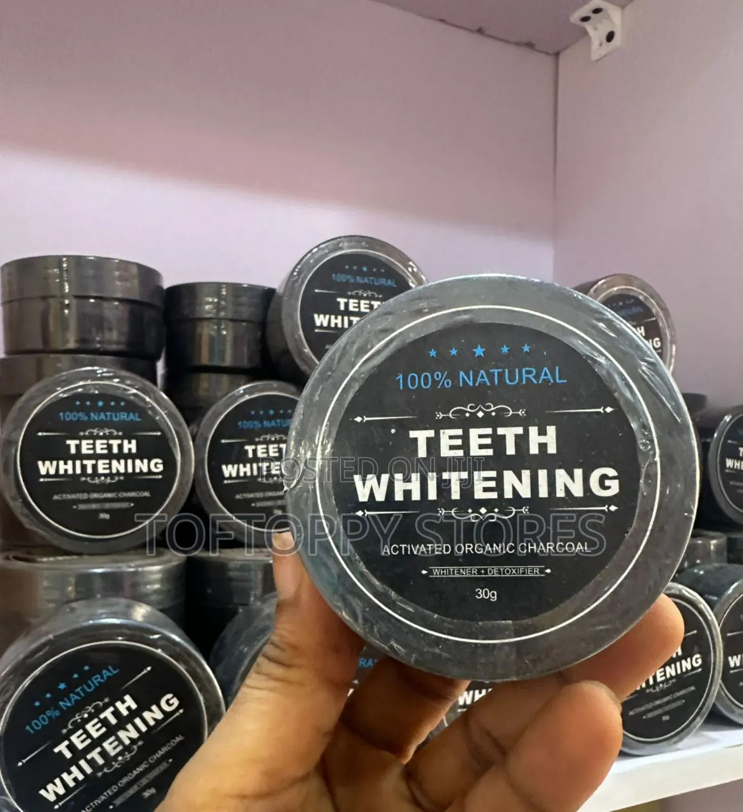 Teeth Whitening Activated Organic Charcoal