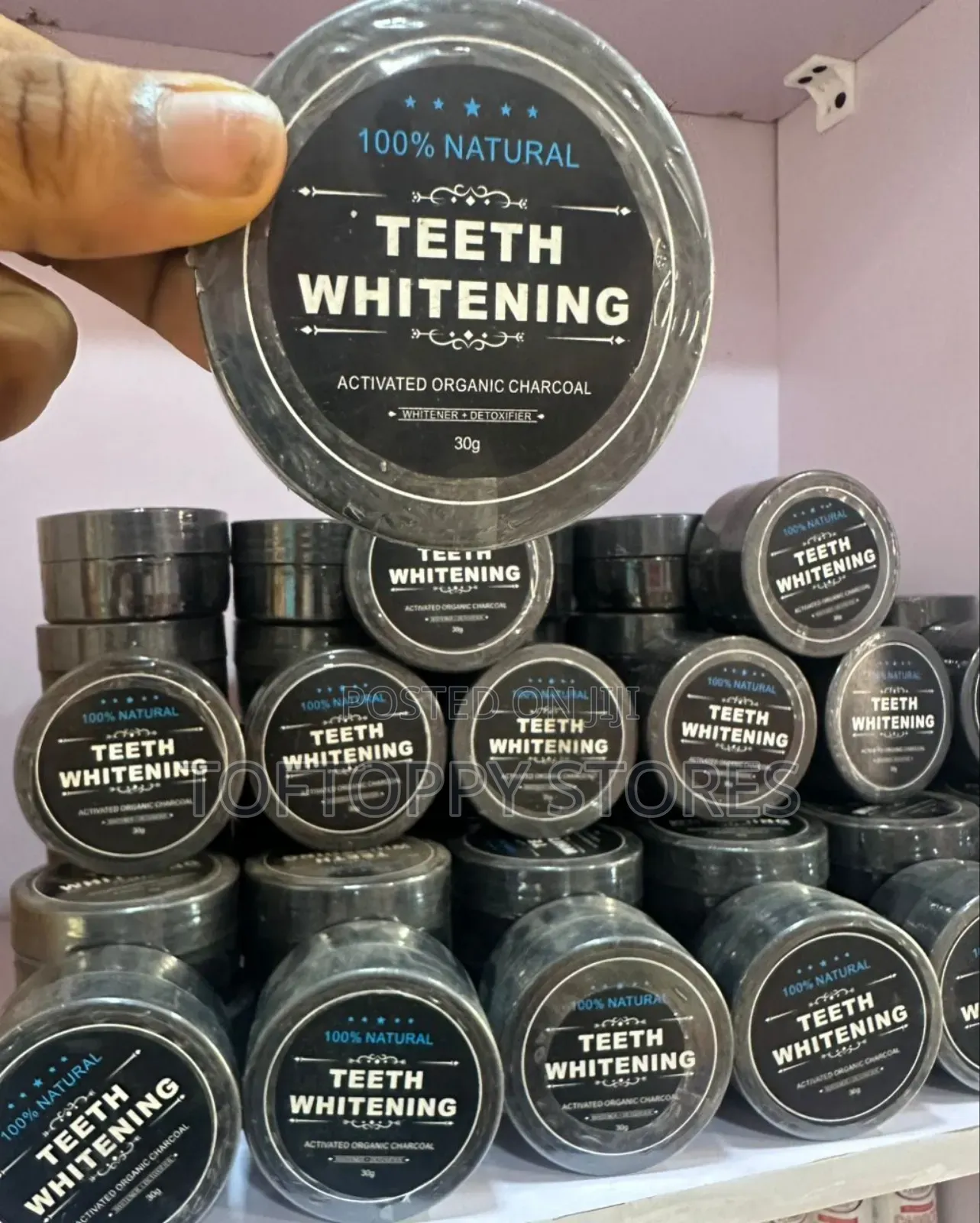 Teeth Whitening Activated Organic Charcoal