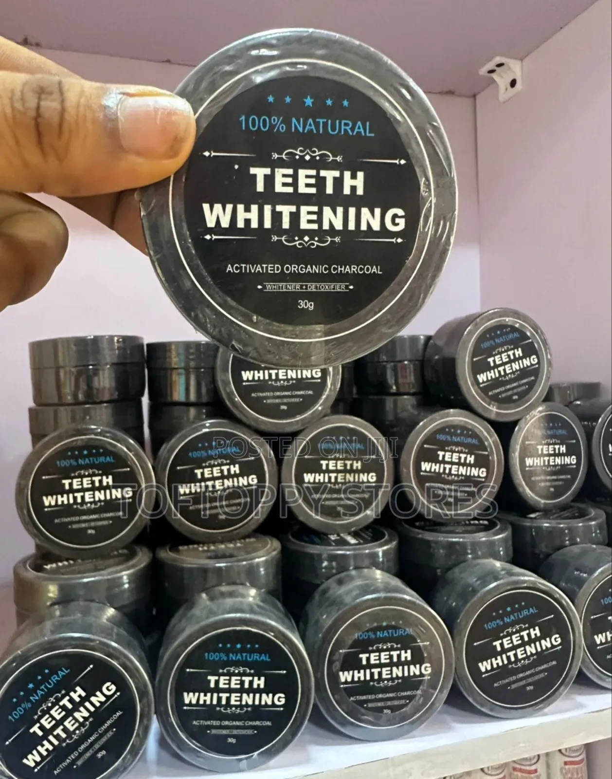 Teeth Whitening Activated Organic Charcoal