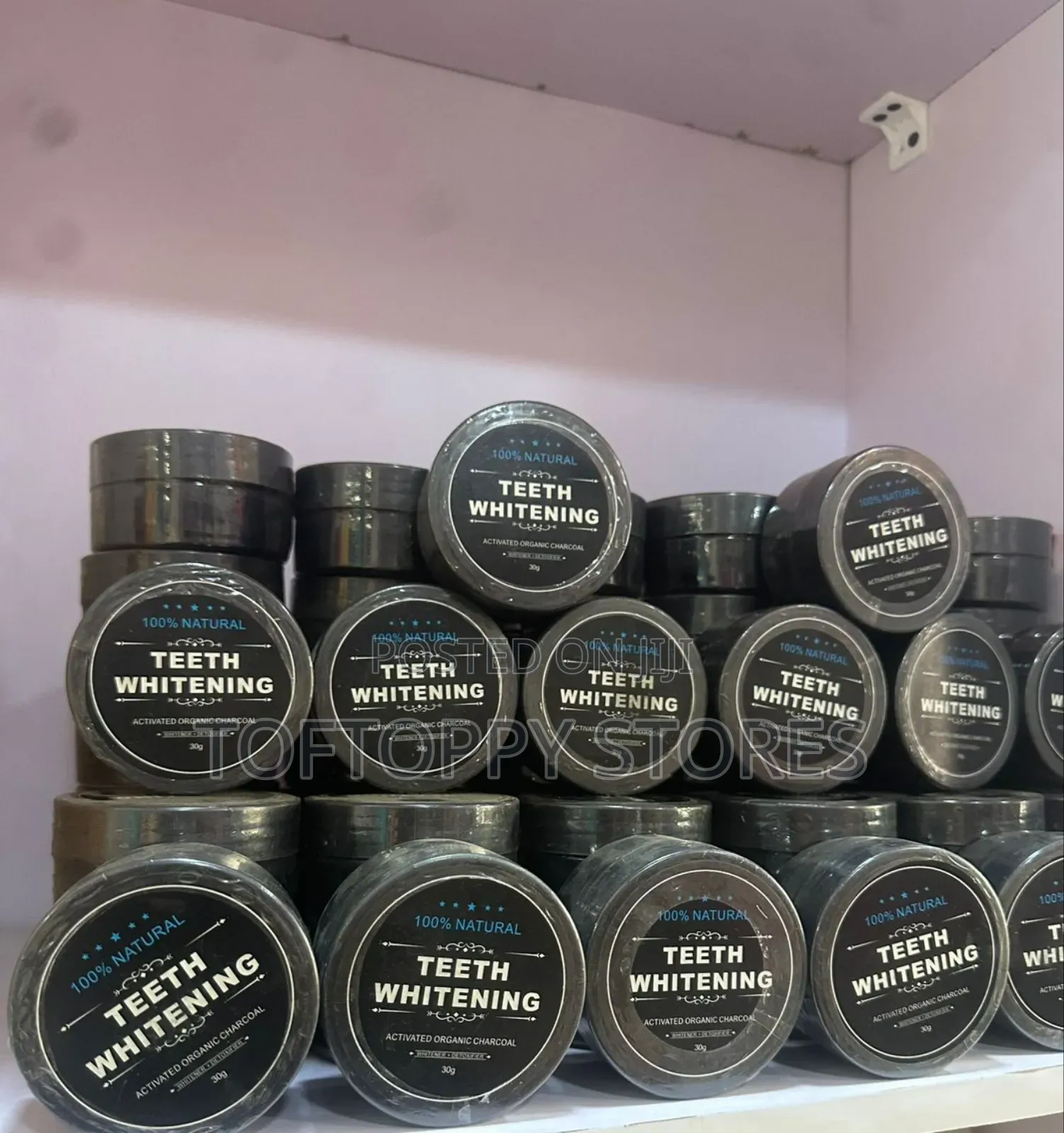 Teeth Whitening Activated Organic Charcoal