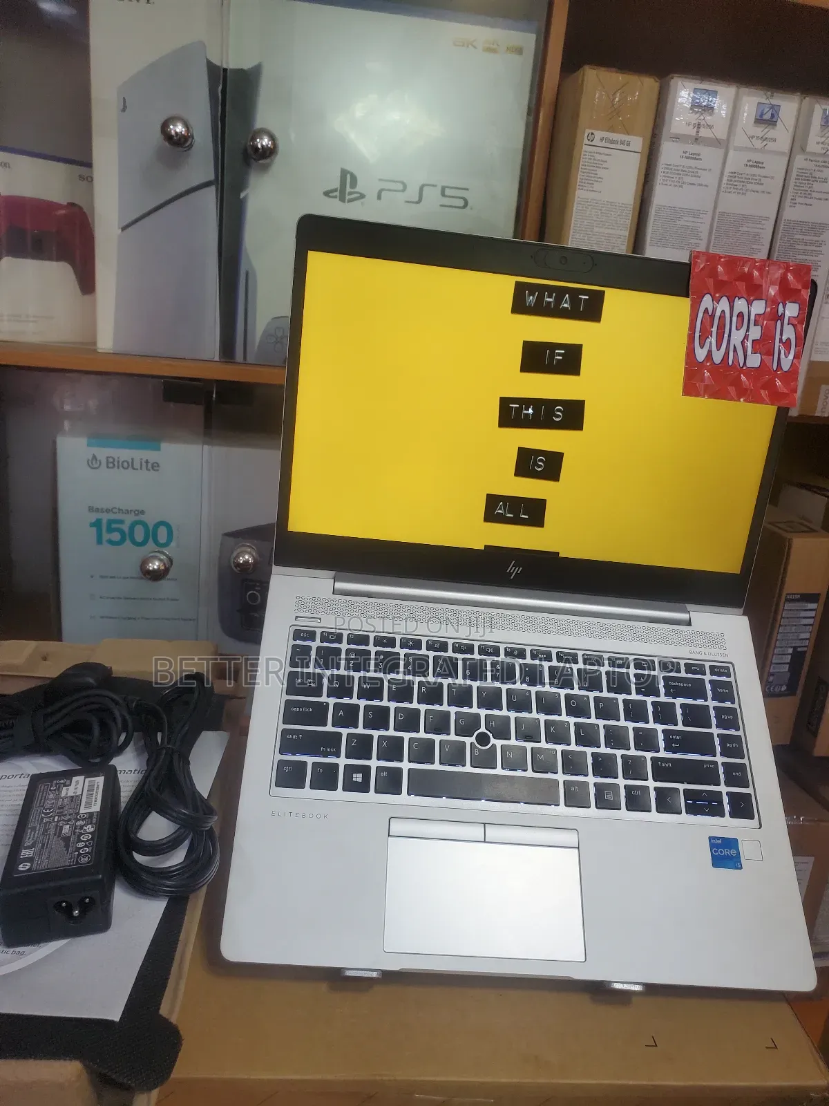 New Laptop HP EliteBook 725 8GB Intel Core 5 SSD 1T