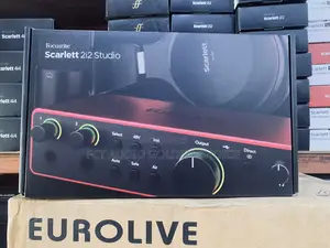 Focusrite Scarlett 2i2 Studio – Professional Recording Bundle