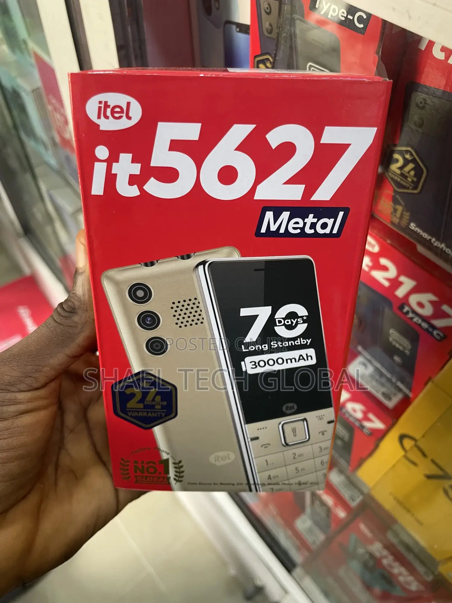 New Itel it5627 Black