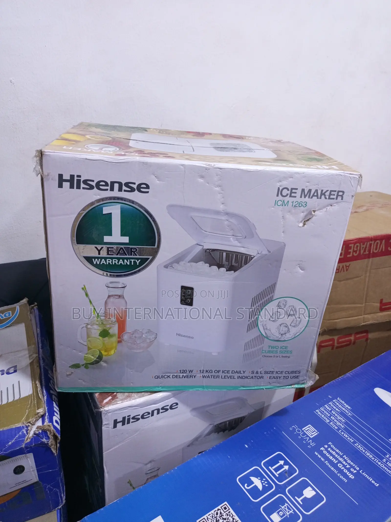 Hisense 12l Ice Maker – Quick Ice for Every Occasion