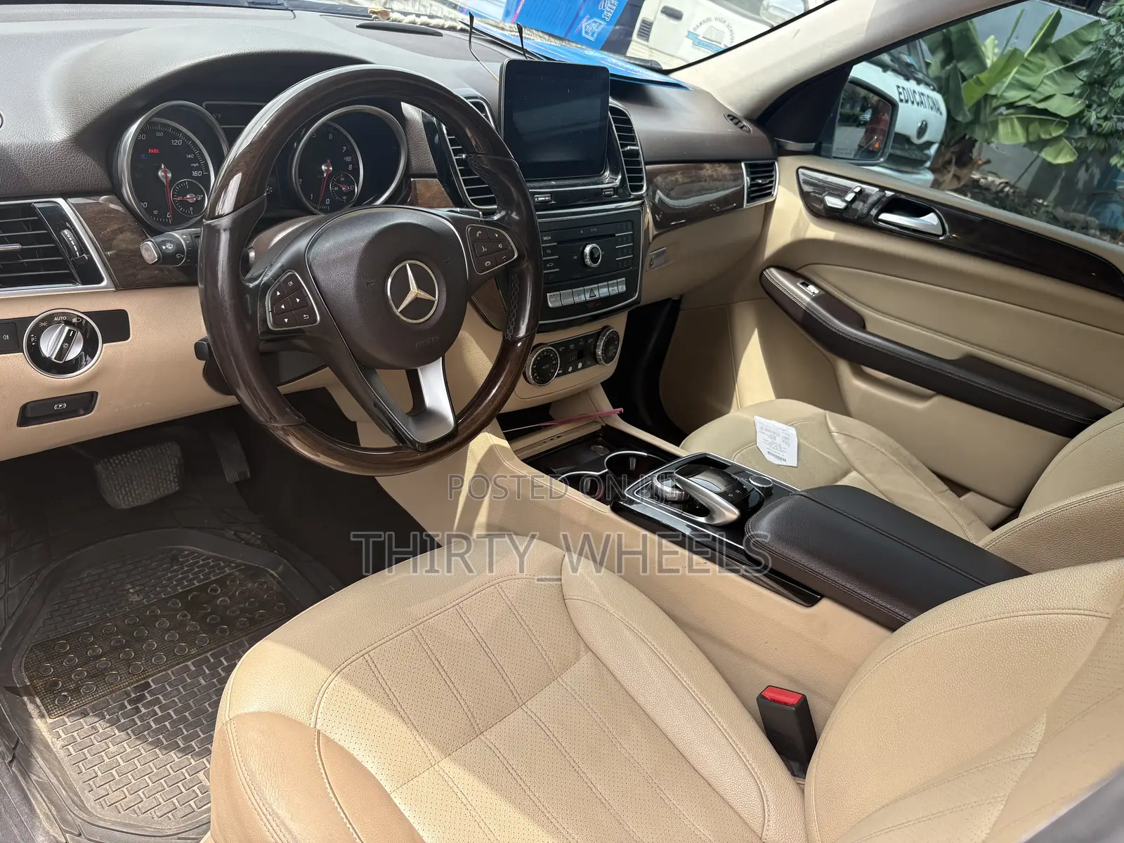 Mercedes-Benz GLE-Class 2017 Gray