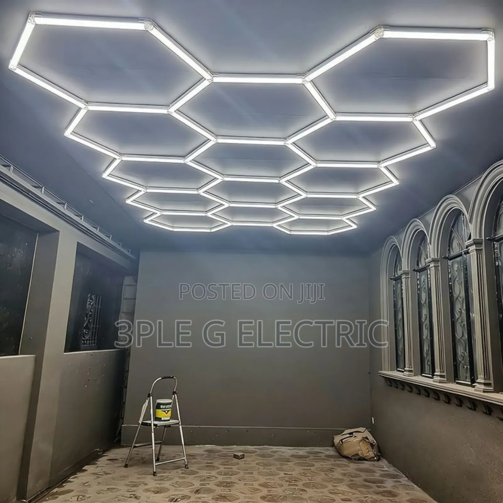 Morden Ceiling Light (Hexagon Ceiling Light)