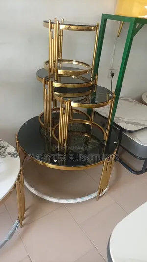 Quality Imported Luxury 3in1 Glass Center Table
