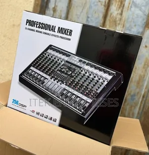 Yamaha 12-Channel Professional Mixing Console.