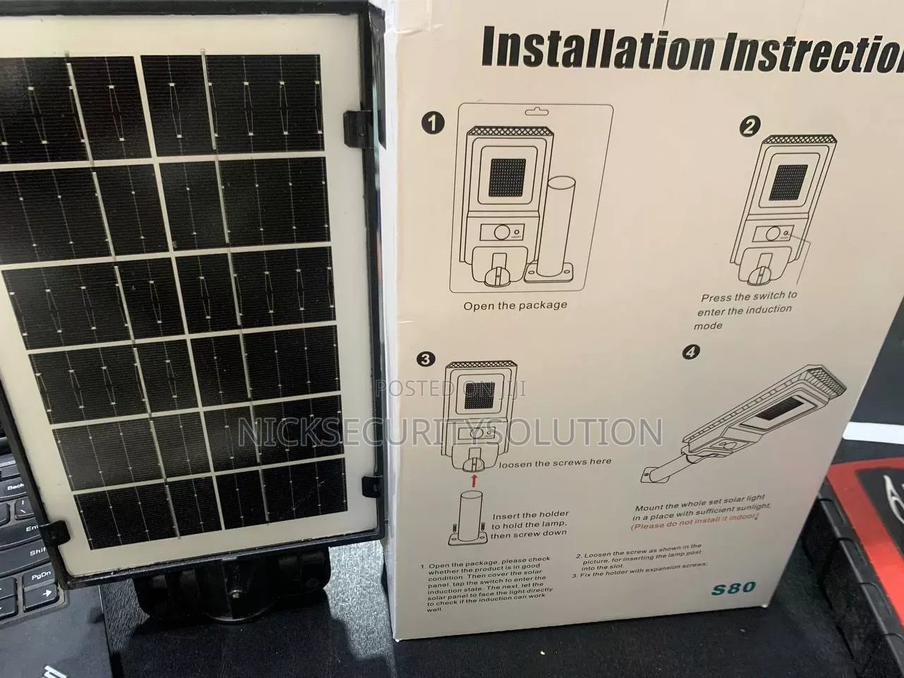 Mini Solar Light Ip65