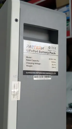 Pattern 2.5kwh 24v Lithium Battery