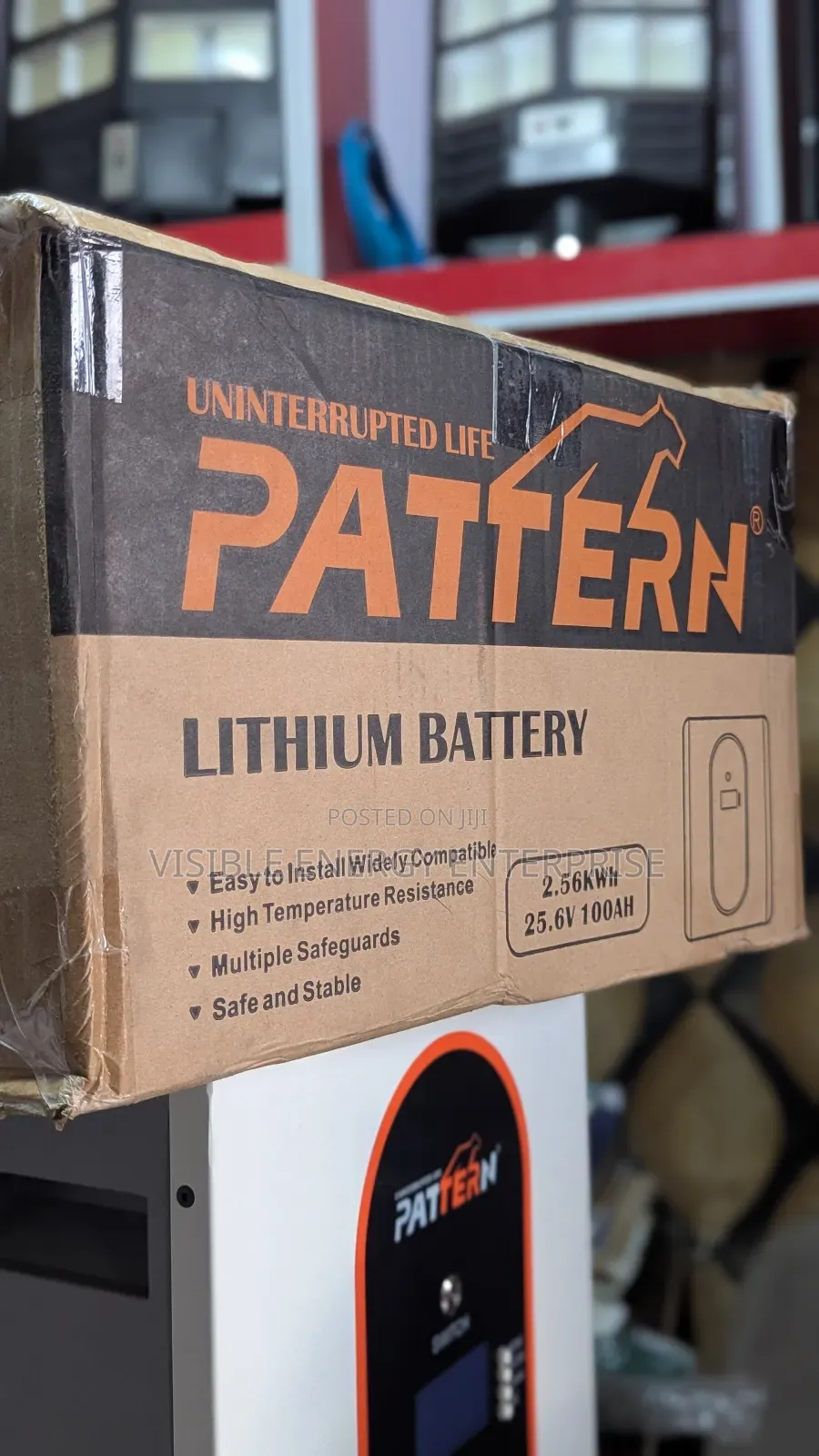 Pattern 2.5kwh 24v Lithium Battery