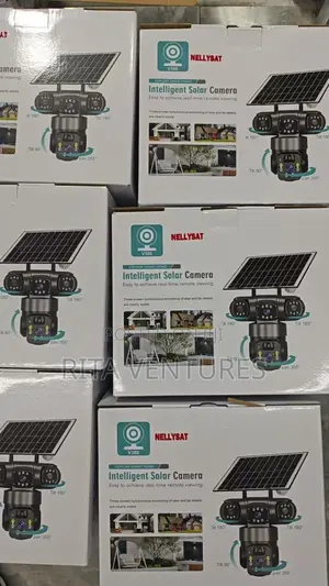 V380 T30 3 Leans Solar Camera