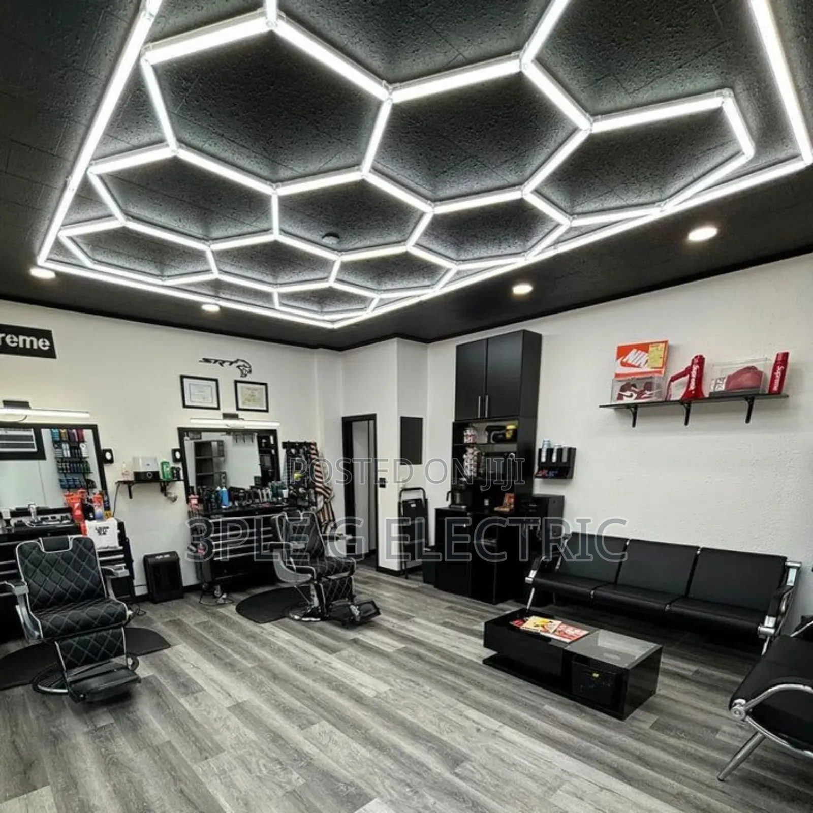Classic Ceiling Hexagon Light