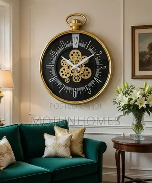 58 by 45cm Mechanical Art Luxury Wallclock