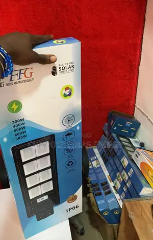 FFG Solar Street Light, for Outdoor Lighting Without Electricity Cost