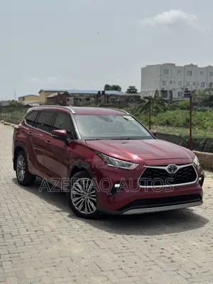 Toyota Highlander Platinum 2021 Red