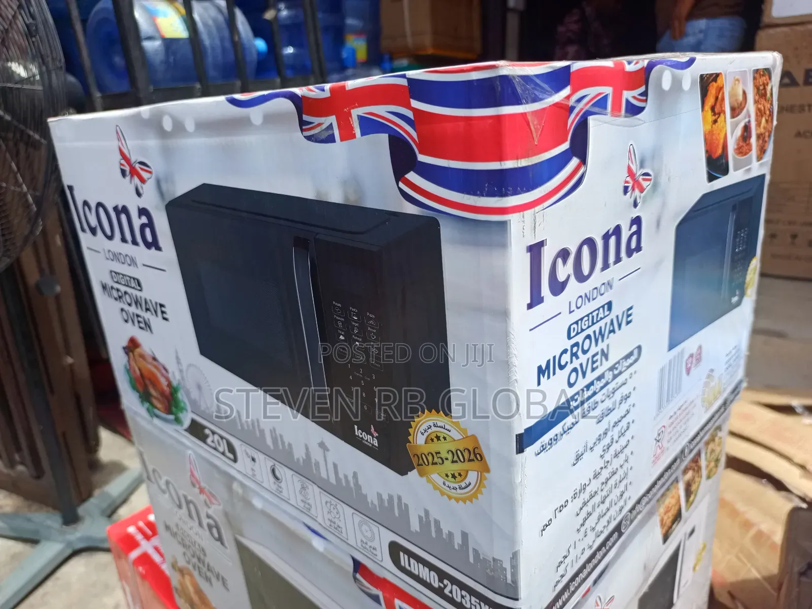 Icona 20l Digital Microwave Oven | Ildmo-2035xb