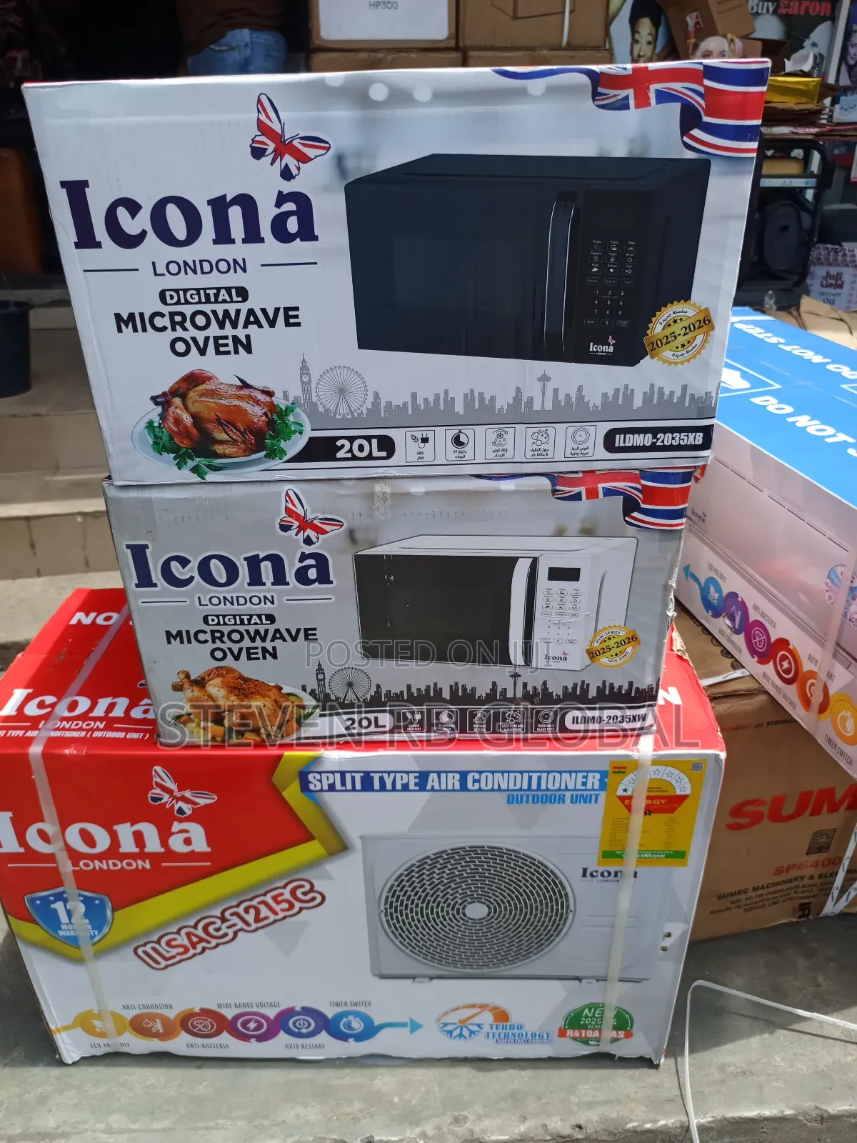 Icona 20l Digital Microwave Oven | Ildmo-2035xb