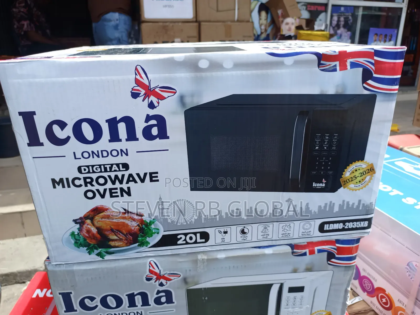 Icona 20l Digital Microwave Oven | Ildmo-2035xb