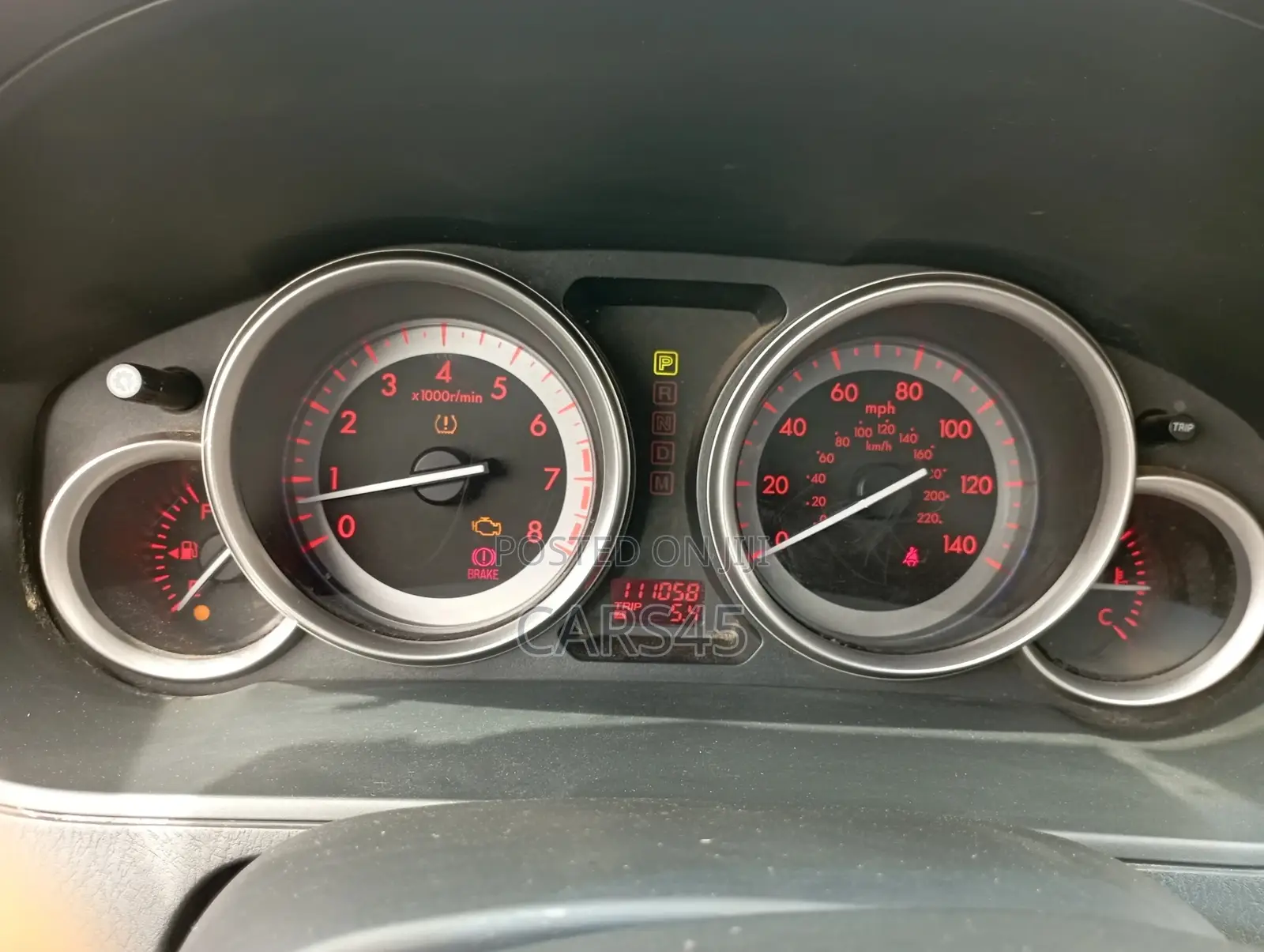Mazda CX-9 2012 Gray