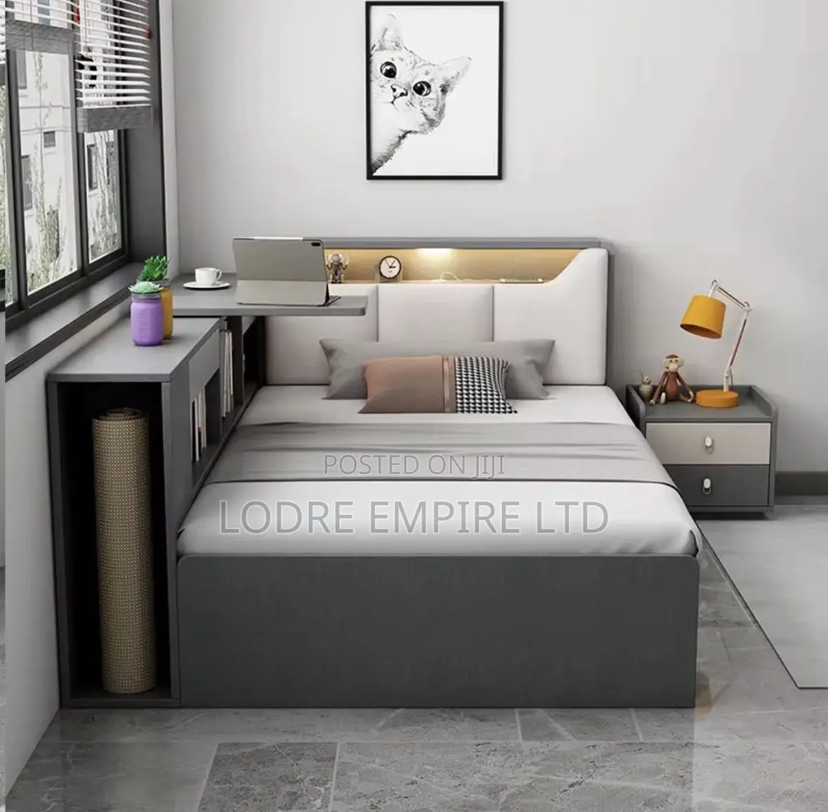 Premium 4x6 Bedframe With Bedsides