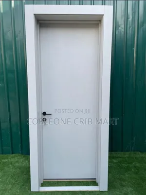 Crystal White Wooden Door
