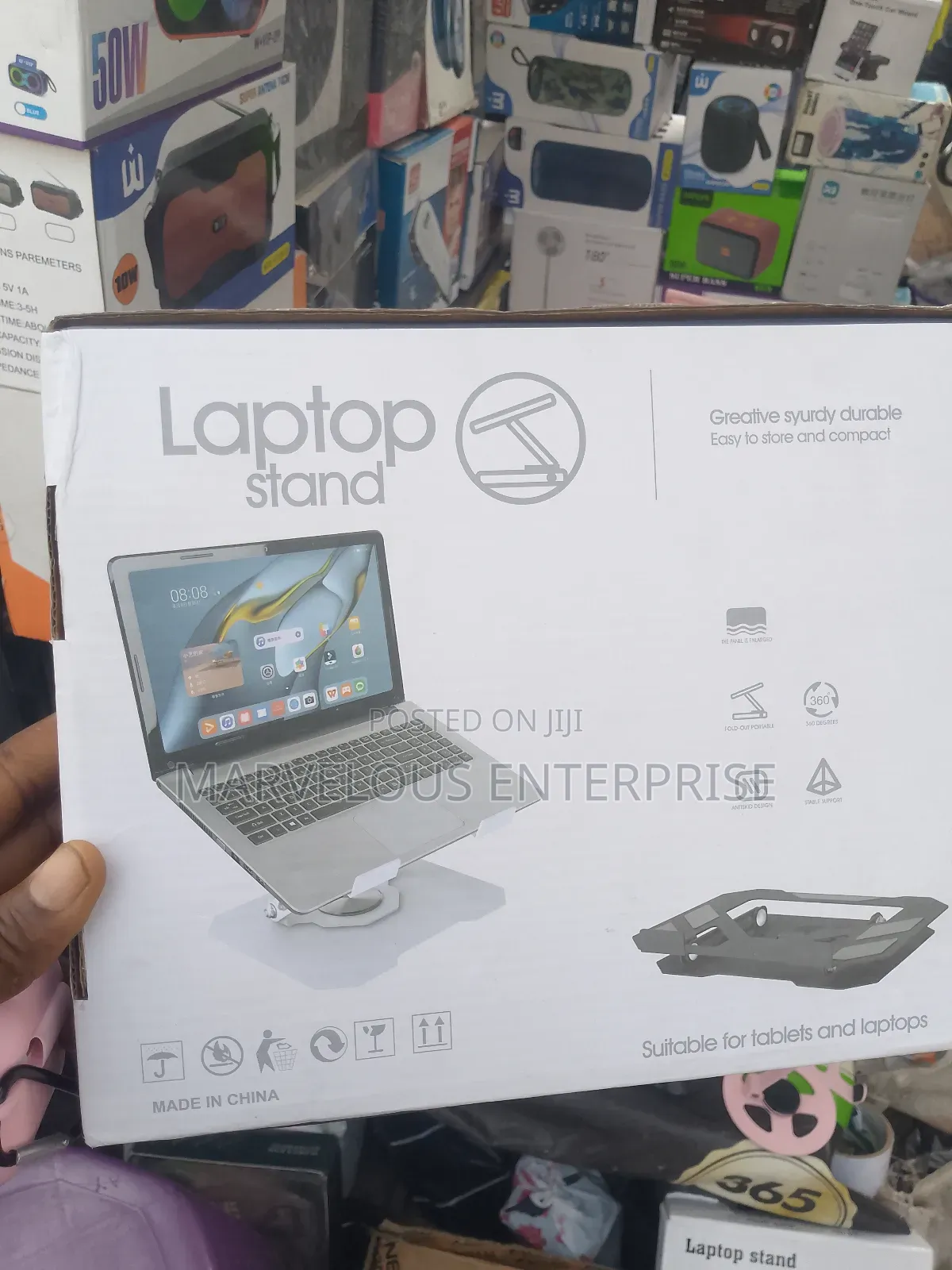 Rotative Laptop Stand Adjustable