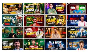 Youtube Thumbnails Ads Design