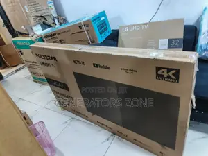 Polystar 65" Frameless Smart Tv – Triple Hdmi Ports
